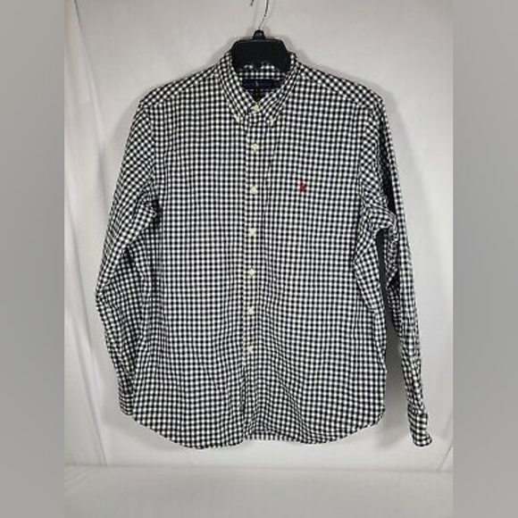 ralph lauren rn 41381 dress shirt Polo Ralph Lauren Men's 17 36-37 L/S Light Blue Dress Shirt RN# 41381 EUC. GB3